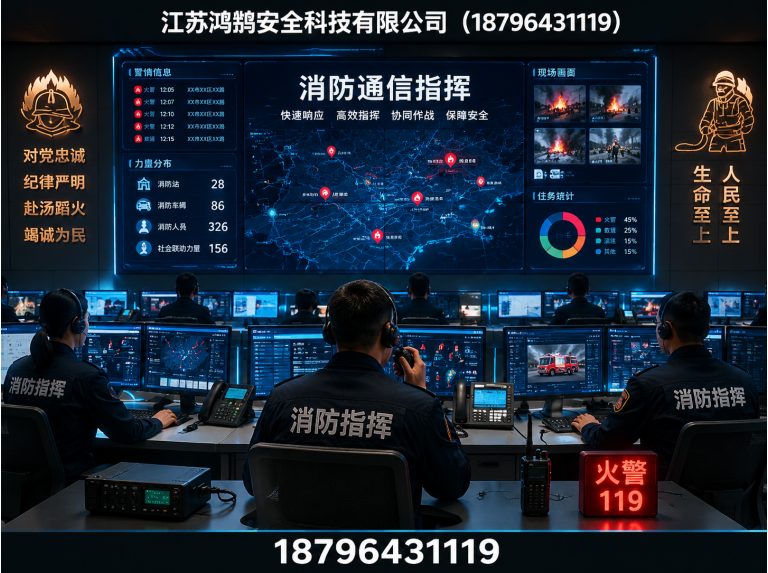 遵义智慧消防系统展示图